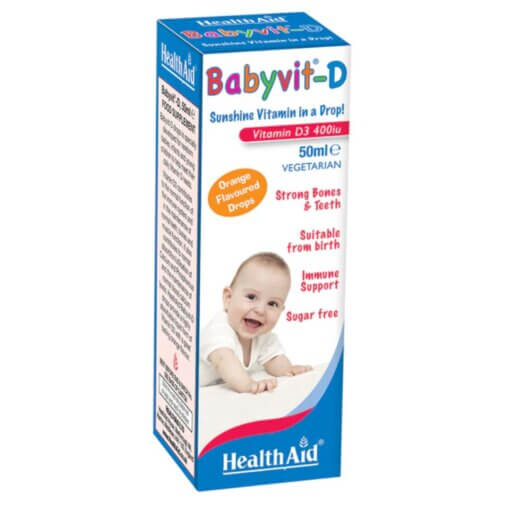 HealthAid® Babyvit®- D Drops 400iu 50ml